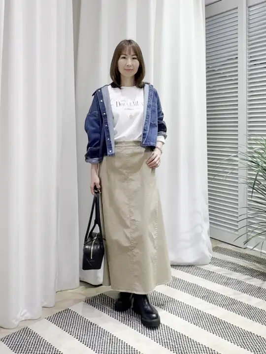 ONWARD CROSSET SELECT KURIYAMA コーディネート画像