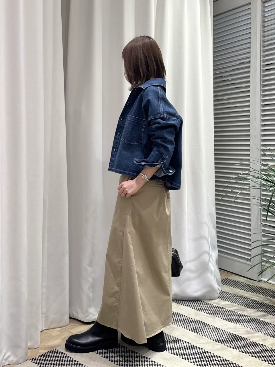 ONWARD CROSSET SELECT KURIYAMA コーディネート画像