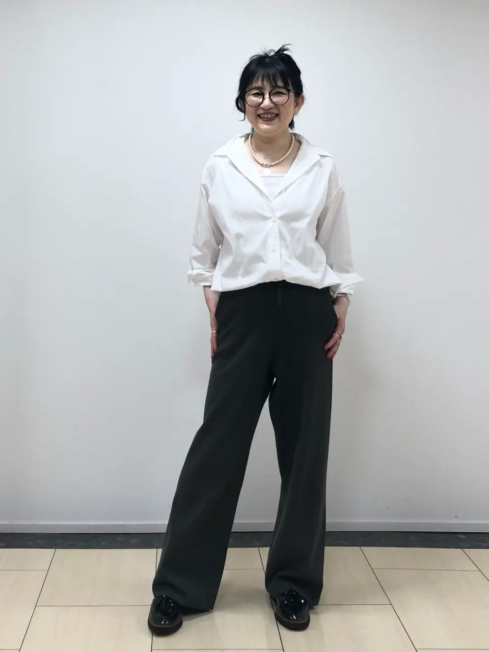 ONWARD CROSSET SELECT 横松 コーディネート画像