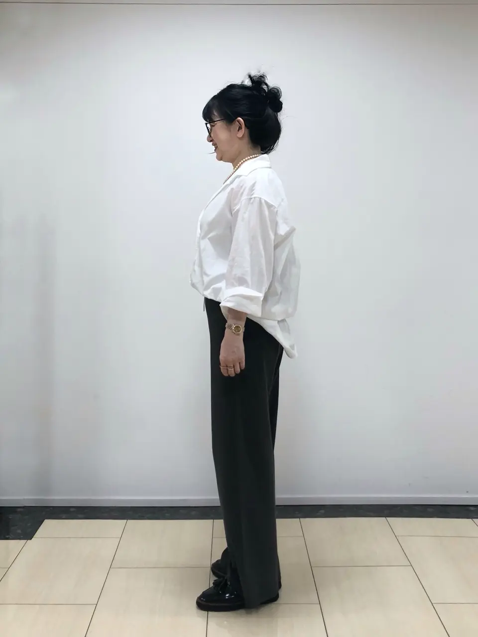 ONWARD CROSSET SELECT 横松 コーディネート画像