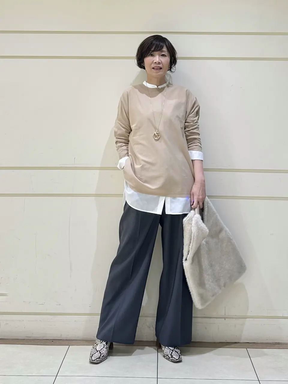 ONWARD CROSSET SELECT maruri コーディネート画像