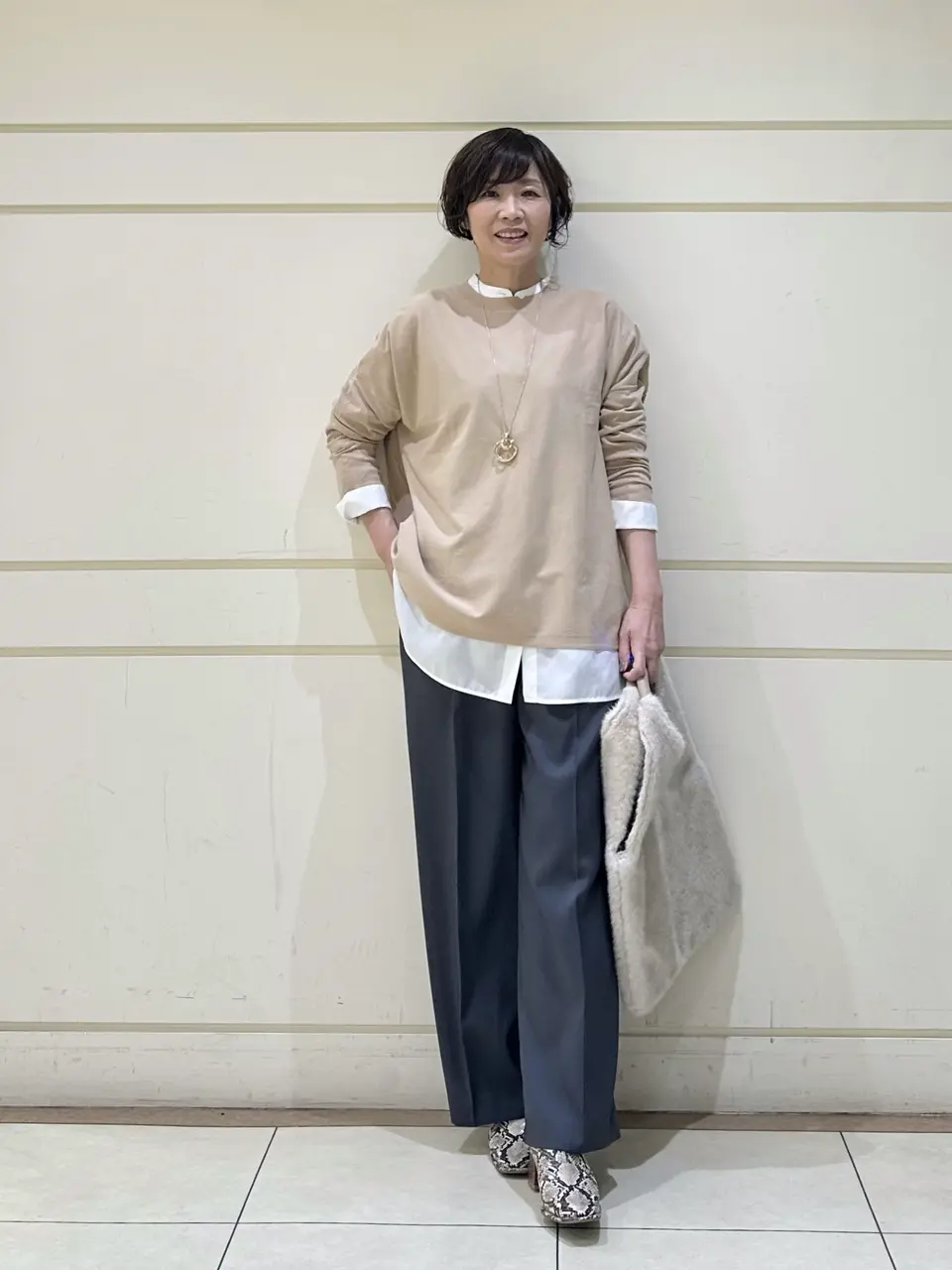 ONWARD CROSSET SELECT maruri コーディネート画像