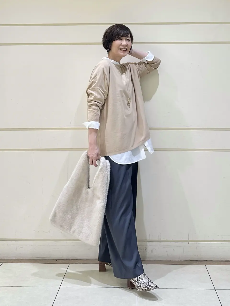 ONWARD CROSSET SELECT maruri コーディネート画像