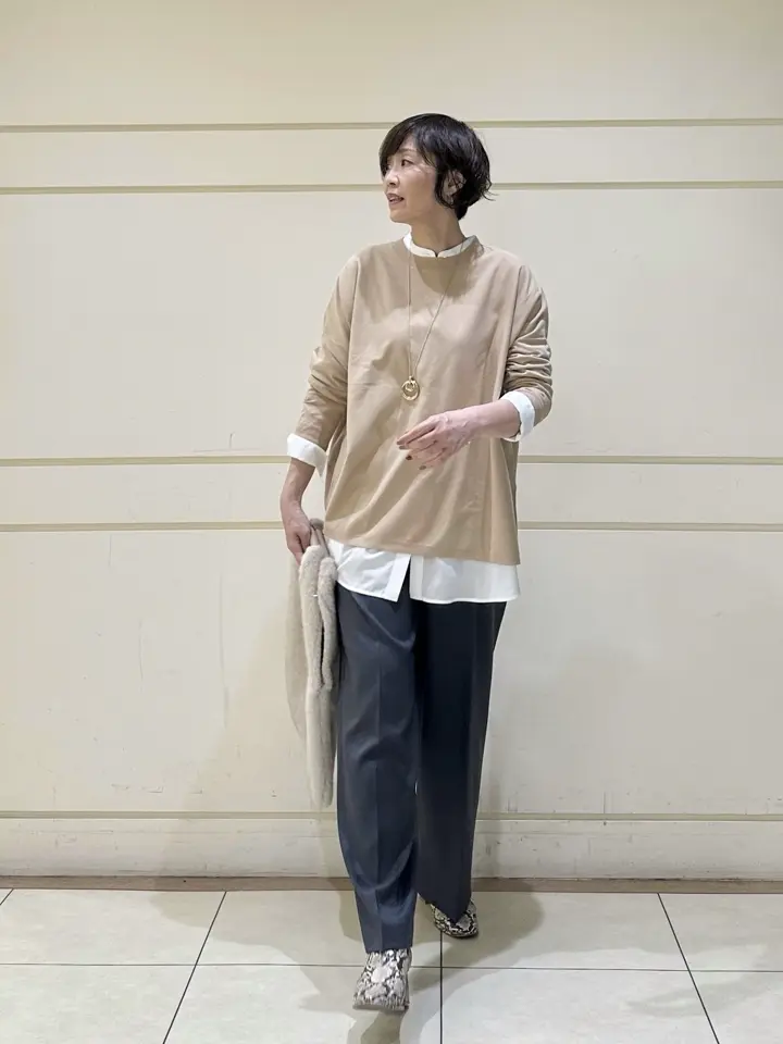 ONWARD CROSSET SELECT maruri コーディネート画像