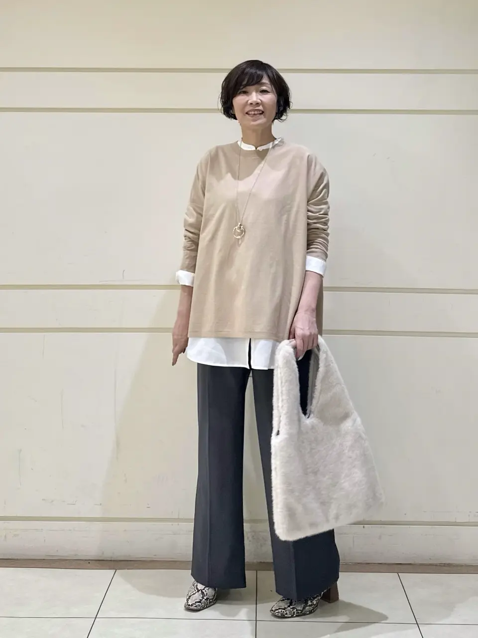 ONWARD CROSSET SELECT maruri コーディネート画像