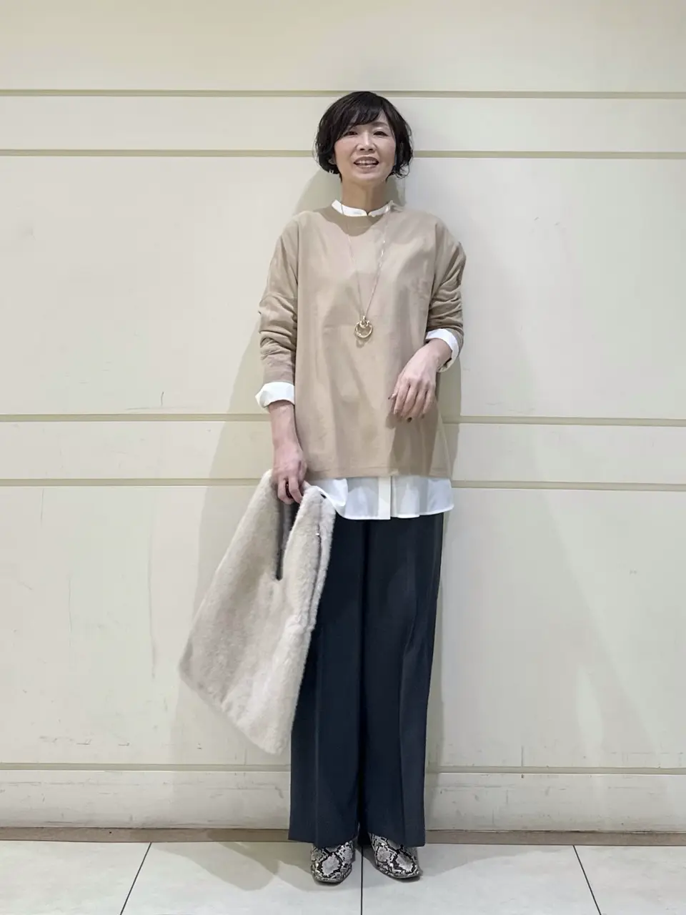 ONWARD CROSSET SELECT maruri コーディネート画像