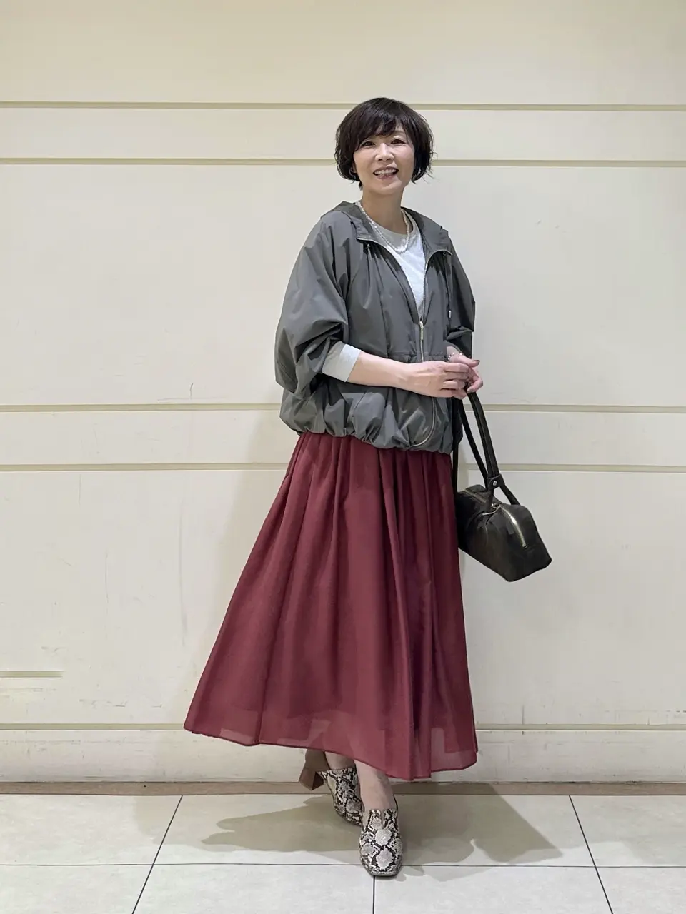 ONWARD CROSSET SELECT maruri コーディネート画像