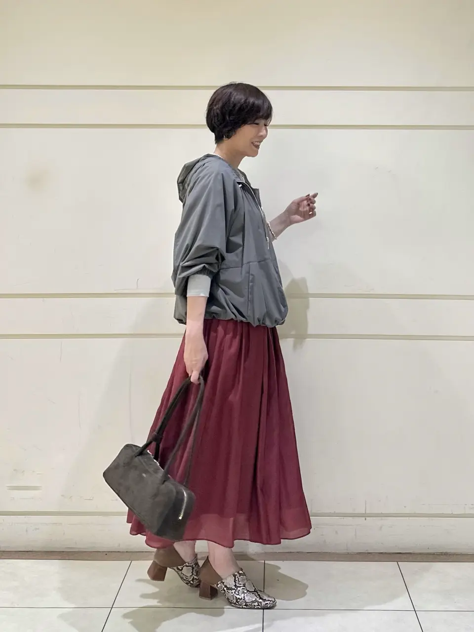 ONWARD CROSSET SELECT maruri コーディネート画像