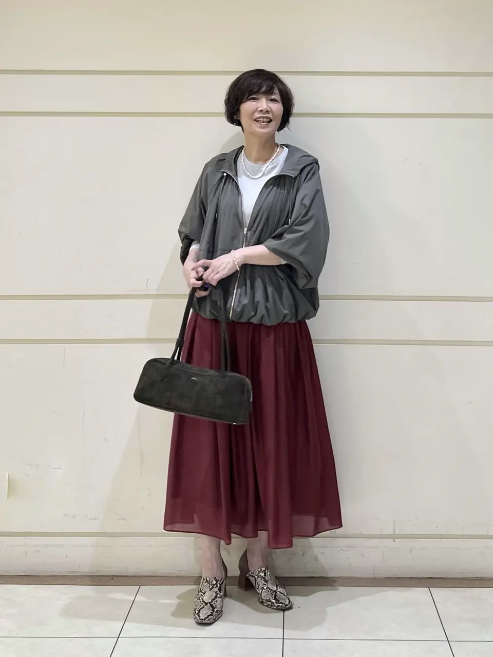 ONWARD CROSSET SELECT maruri コーディネート画像