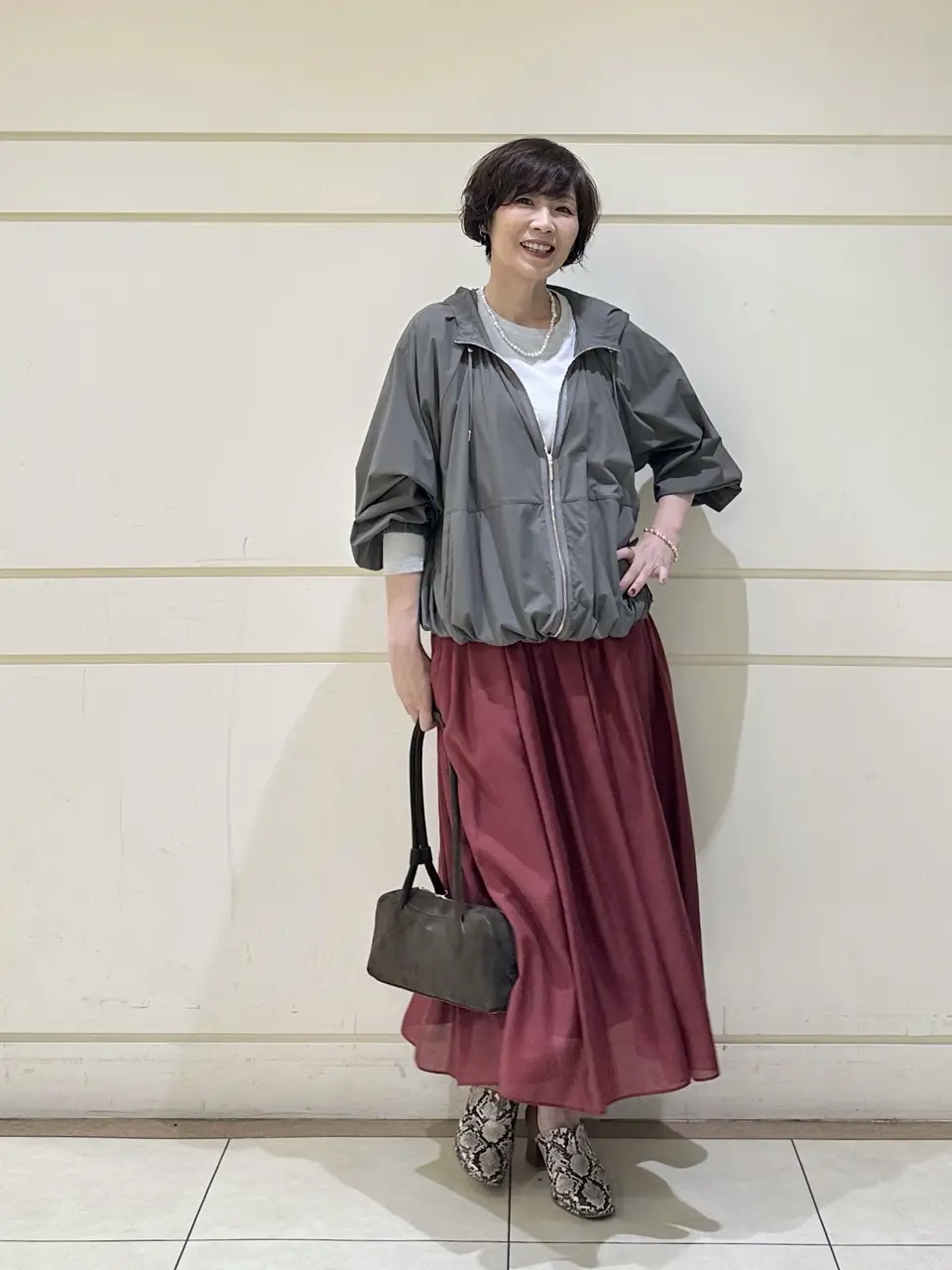 ONWARD CROSSET SELECT maruri コーディネート画像