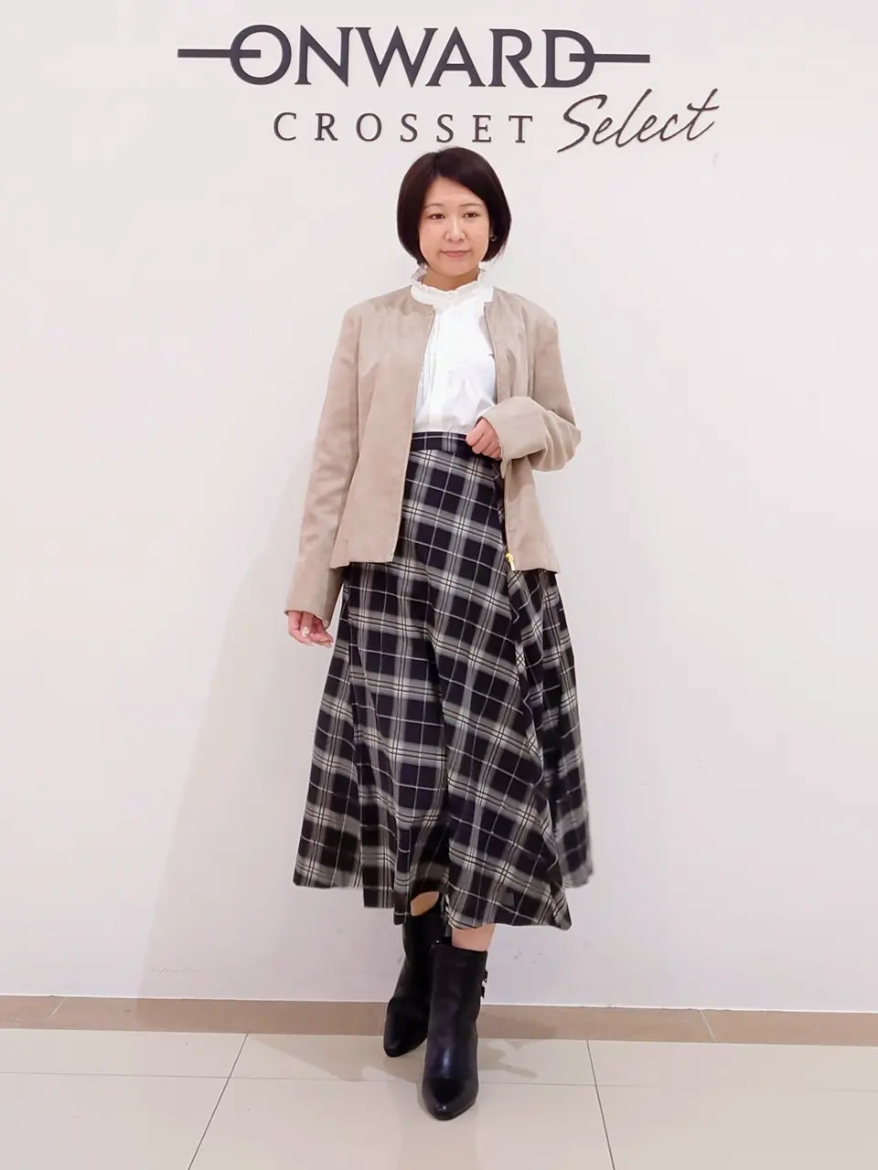 ONWARD CROSSET SELECT スタッフ コーディネート画像