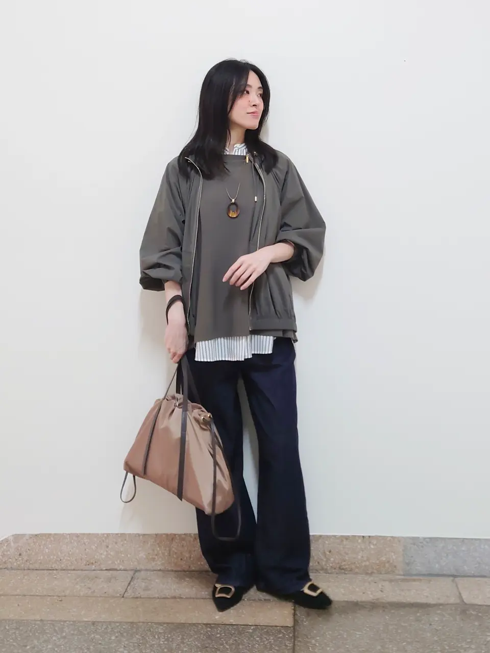 【新品】自由区グレージャケット（size42） 公式】自由区 | ファッション通販サイト[オンワード・クローゼット]