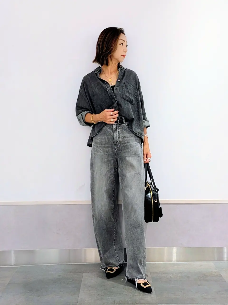 ONWARD CROSSET SELECT niwa コーディネート画像