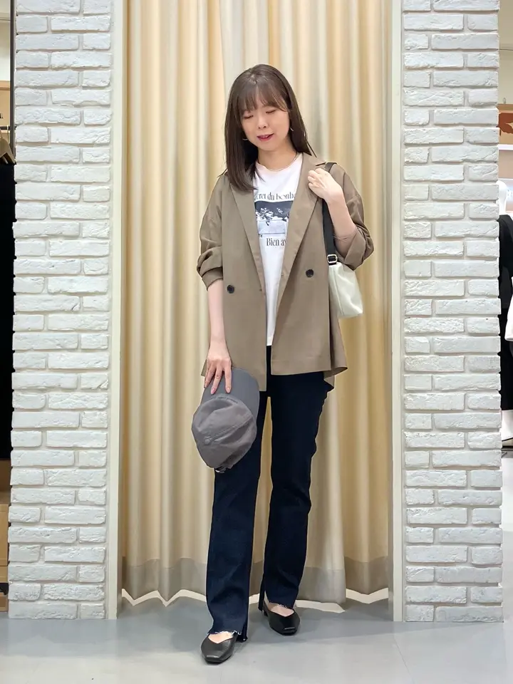 ONWARD CROSSET SELECT 檀 コーディネート画像