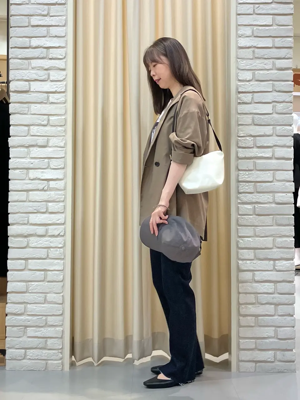 ONWARD CROSSET SELECT 檀 コーディネート画像