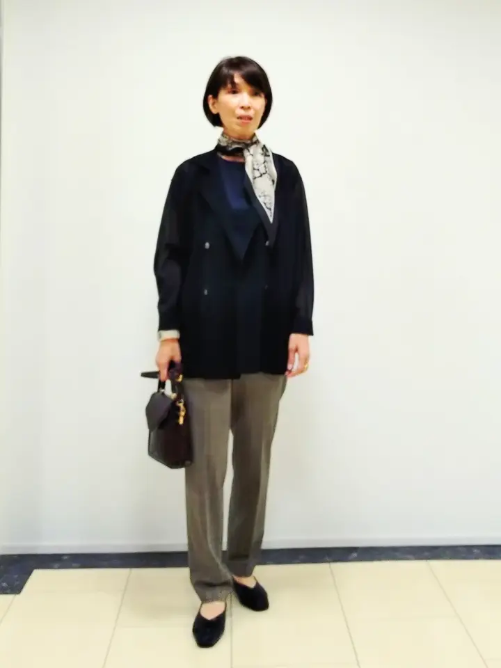 ONWARD CROSSET SELECT 宗田 コーディネート画像