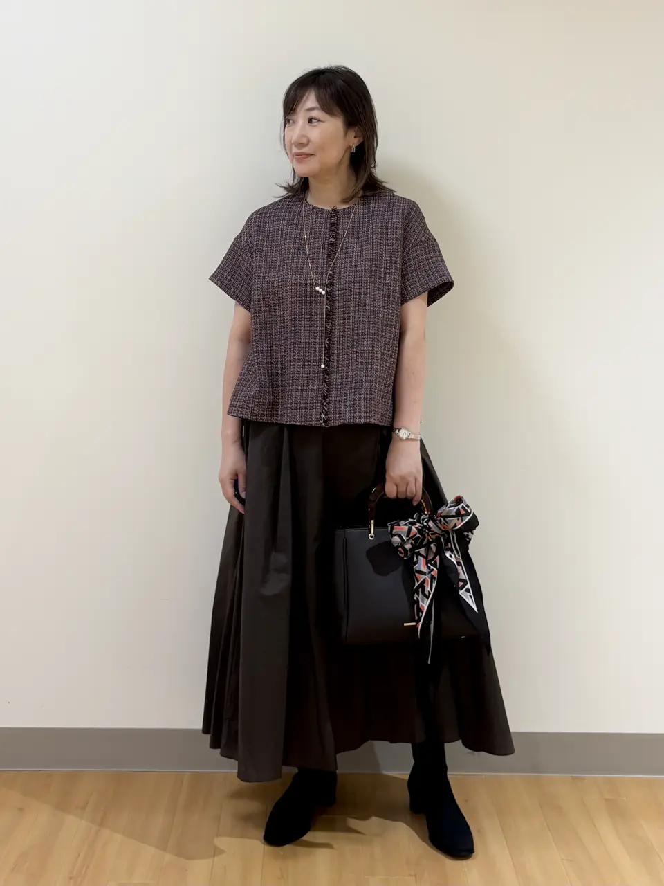 ONWARD CROSSET SELECT TAKI コーディネート画像