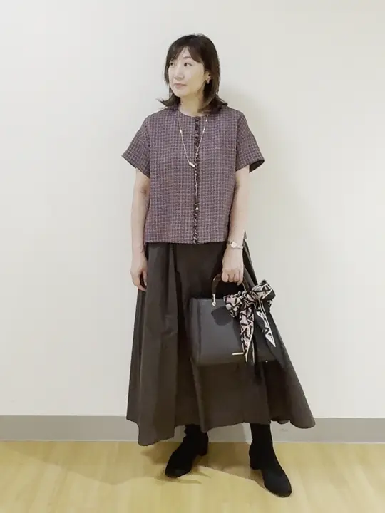 ONWARD CROSSET SELECT TAKI コーディネート画像