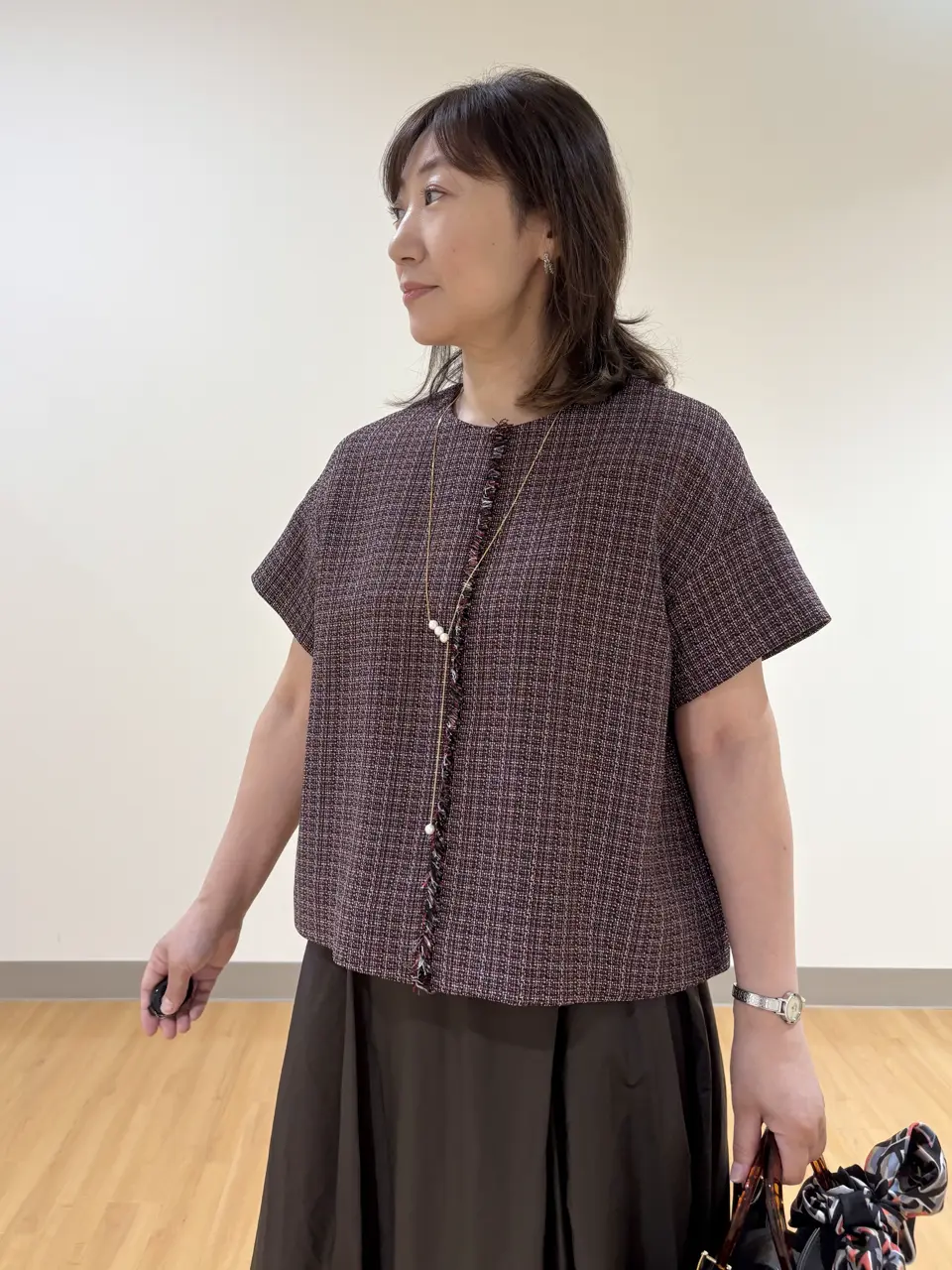 ONWARD CROSSET SELECT TAKI コーディネート画像