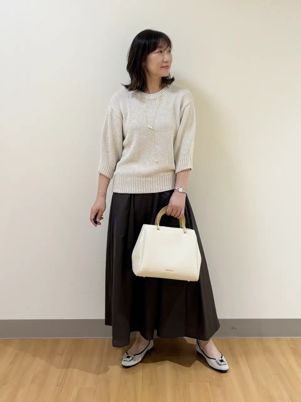 ONWARD CROSSET SELECT TAKI コーディネート画像