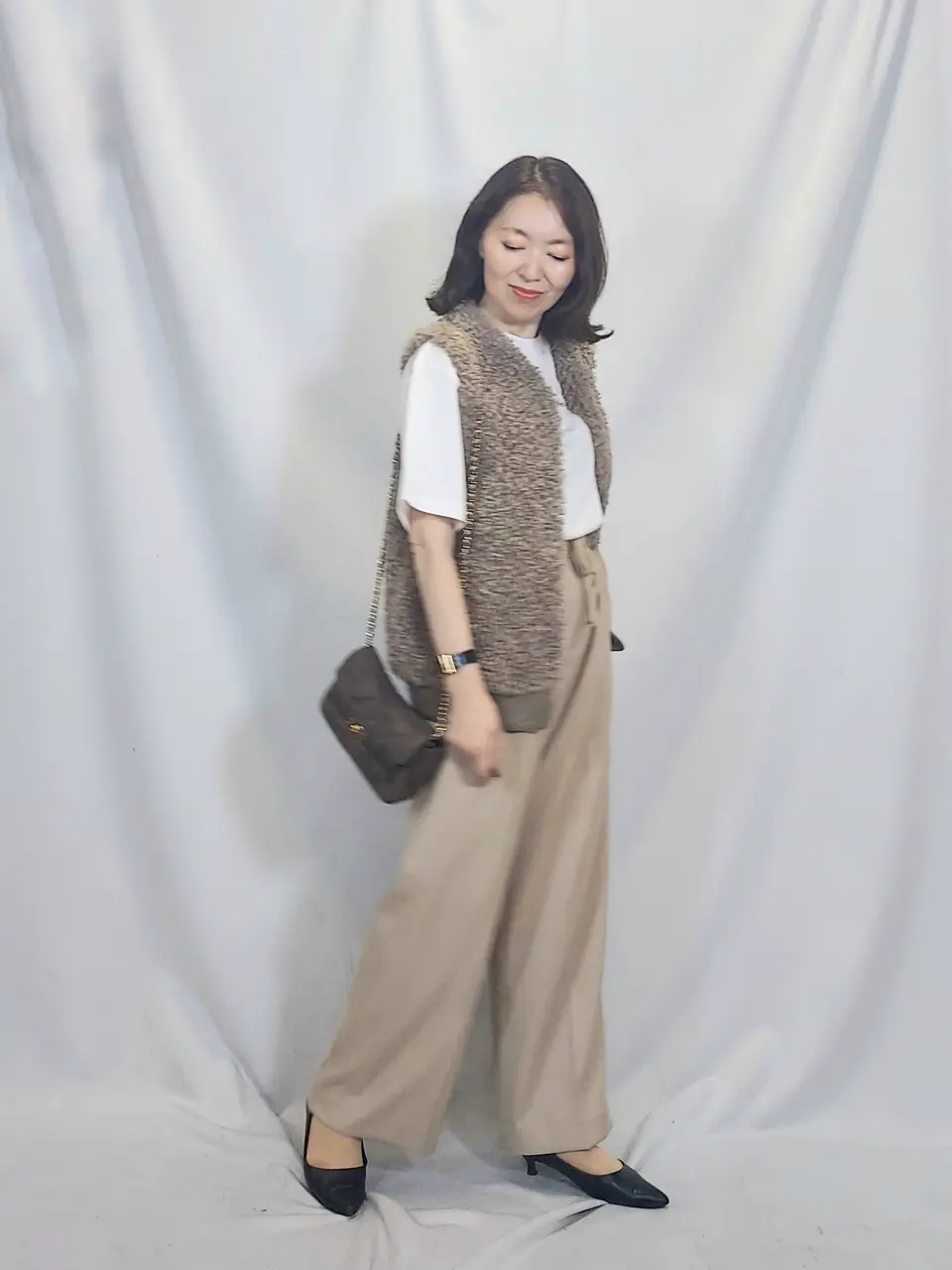 新品 自由区　【Class Lounge】SHINY カットソーワンピース38 36-6558-01.jpg