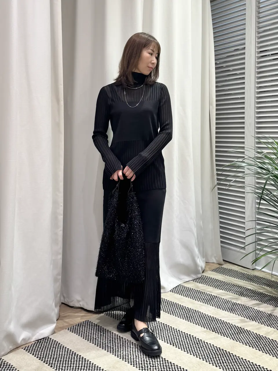 ONWARD CROSSET SELECT KURIYAMA コーディネート画像