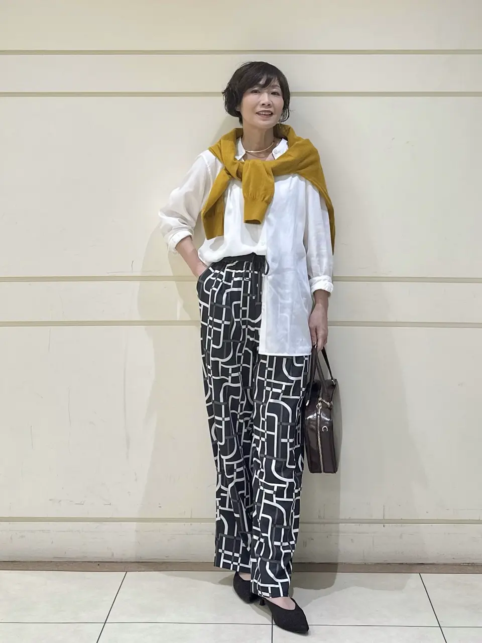 ONWARD CROSSET SELECT maruri コーディネート画像