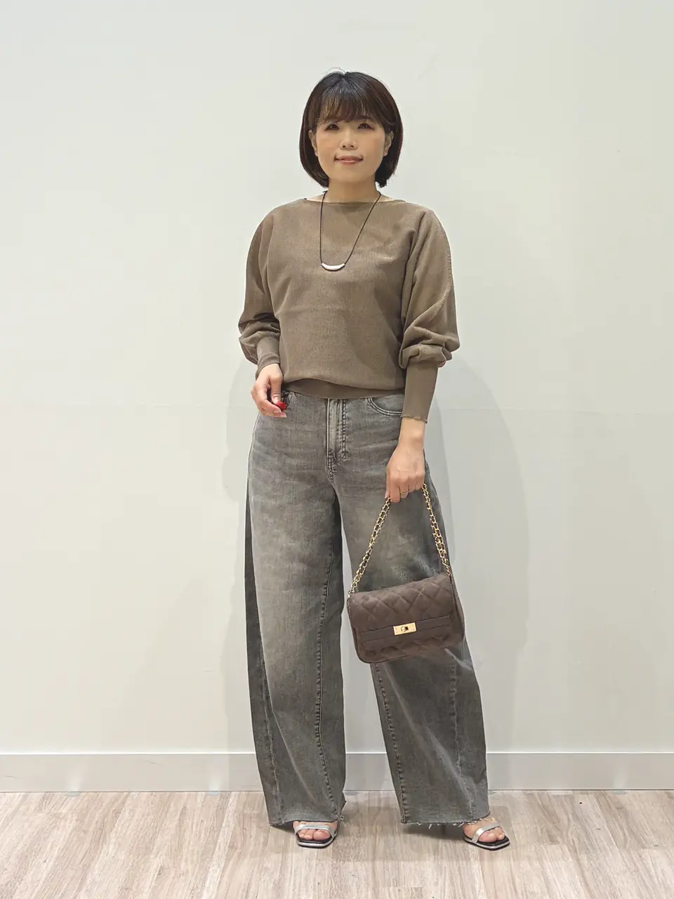 最終！新品！アンクレイヴ✴︎ジャンプスーツ✴︎オールインワン✴︎サイズ1✴︎ベージュ 最終！新品！アンクレイヴ✴︎ジャンプスーツ✴︎オールインワン
