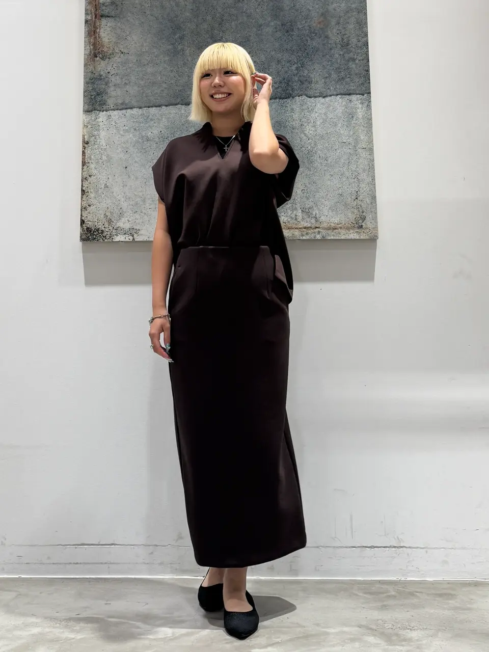 ONWARD CROSSET SELECT 石井 コーディネート画像