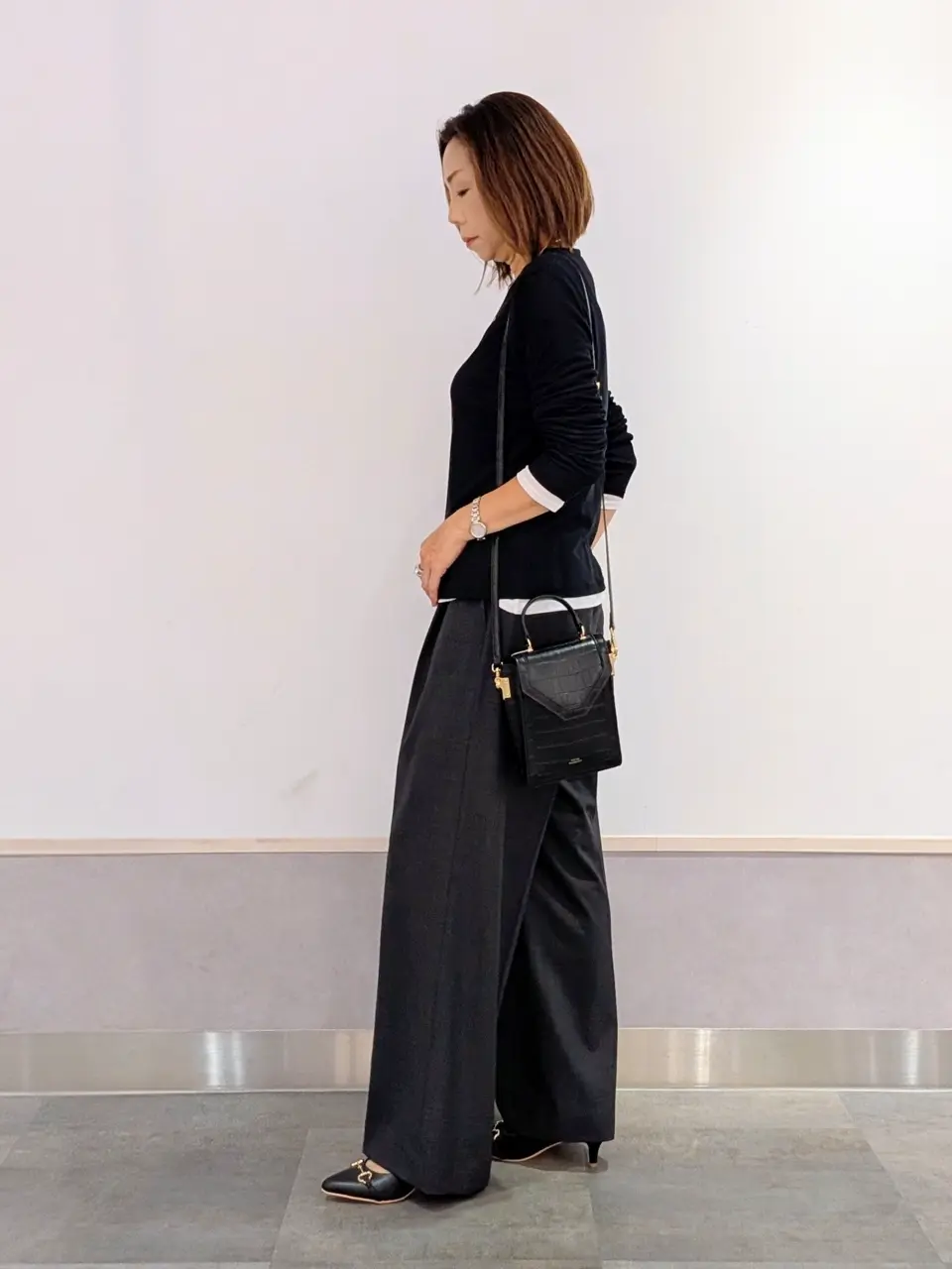 ONWARD CROSSET SELECT niwa コーディネート画像