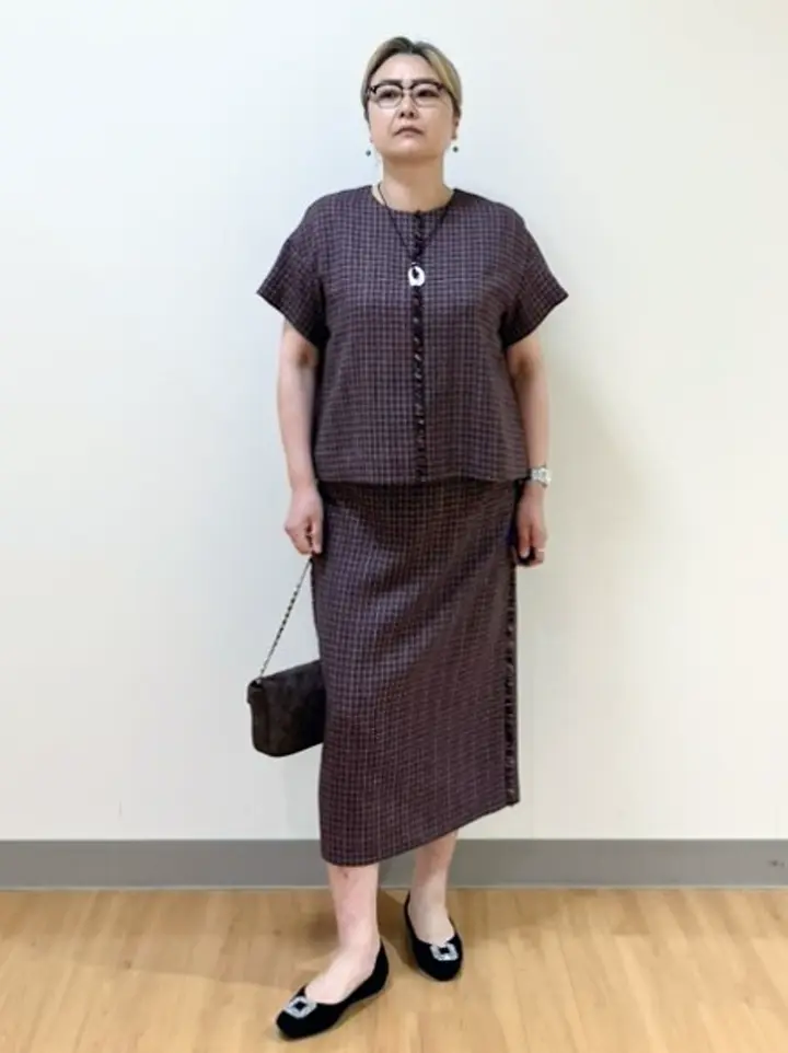 ONWARD CROSSET SELECT nori コーディネート画像