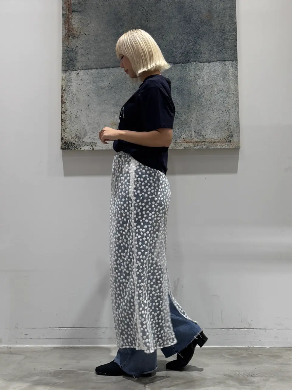 ONWARD CROSSET SELECT 石井 コーディネート画像