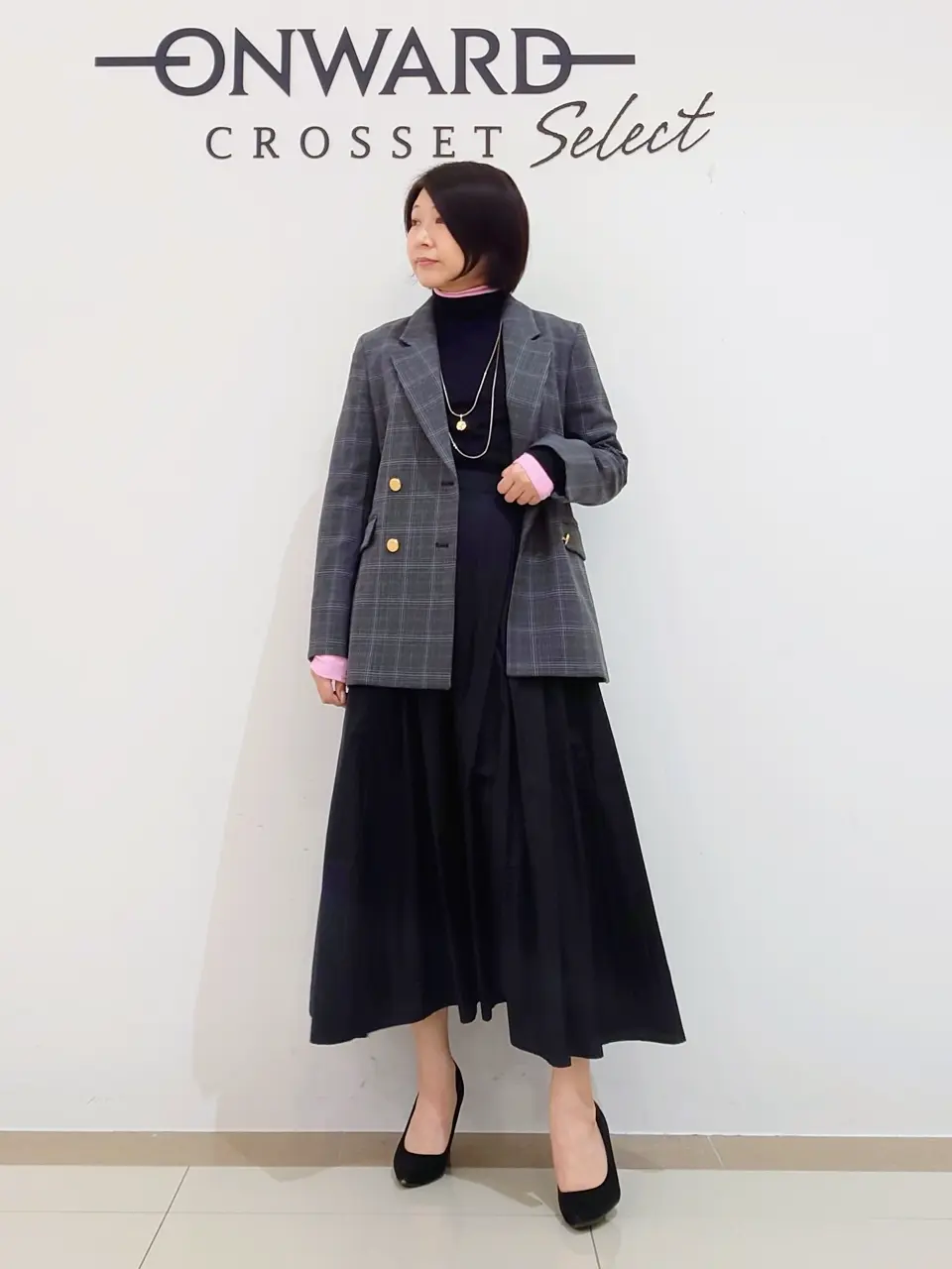 ONWARD CROSSET SELECT スタッフ コーディネート画像