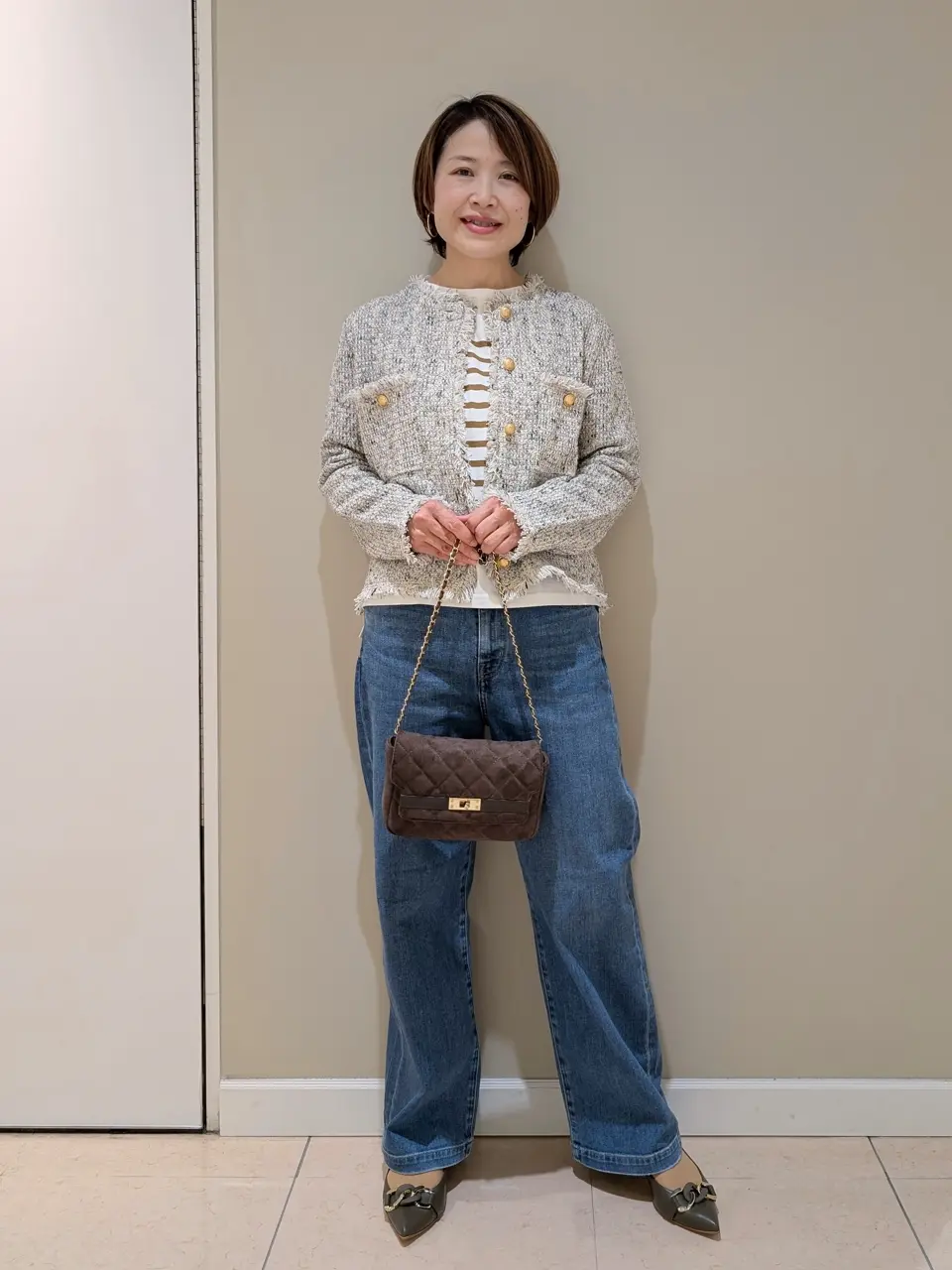 ONWARD CROSSET SELECT 堤 コーディネート画像