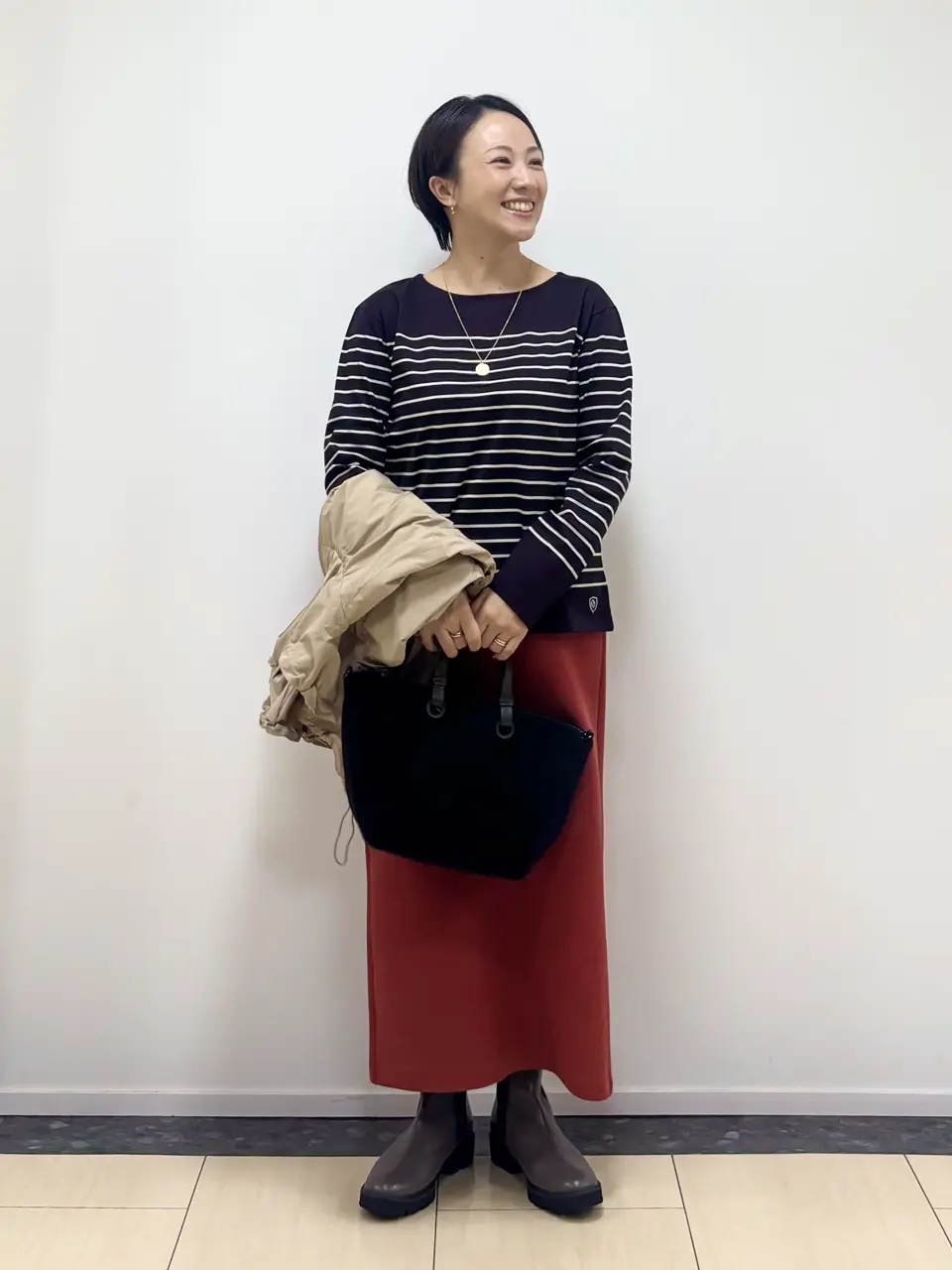 ONWARD CROSSET SELECT 藤川 コーディネート画像