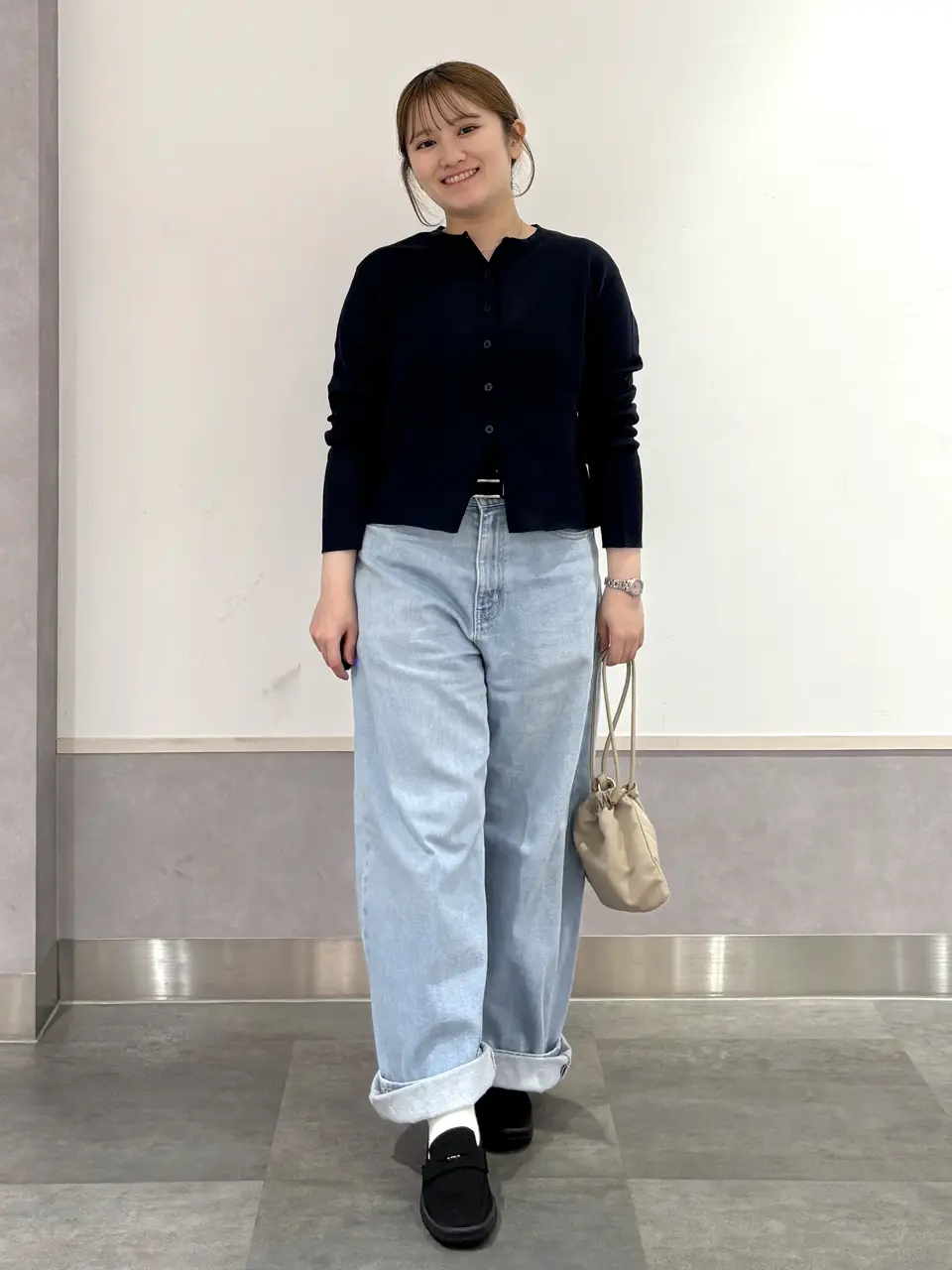 UNIFILO☆XL 未使用今季新作ネイビー ダブルフェイス ジャケット UNIFILO☆XL 未使用今季新作ネイビー ダブルフェイス ジャケット
