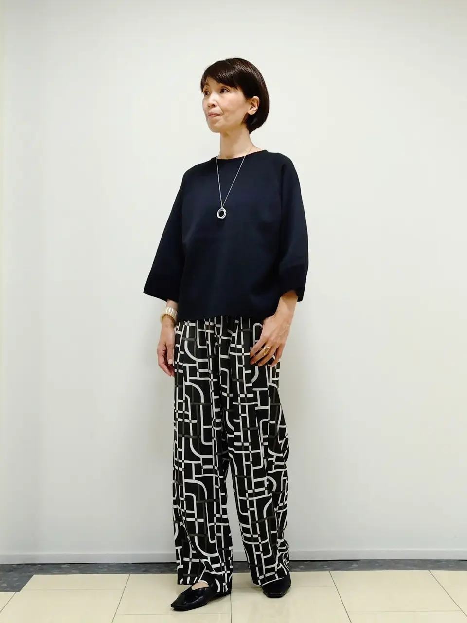 ONWARD CROSSET SELECT 宗田 コーディネート画像