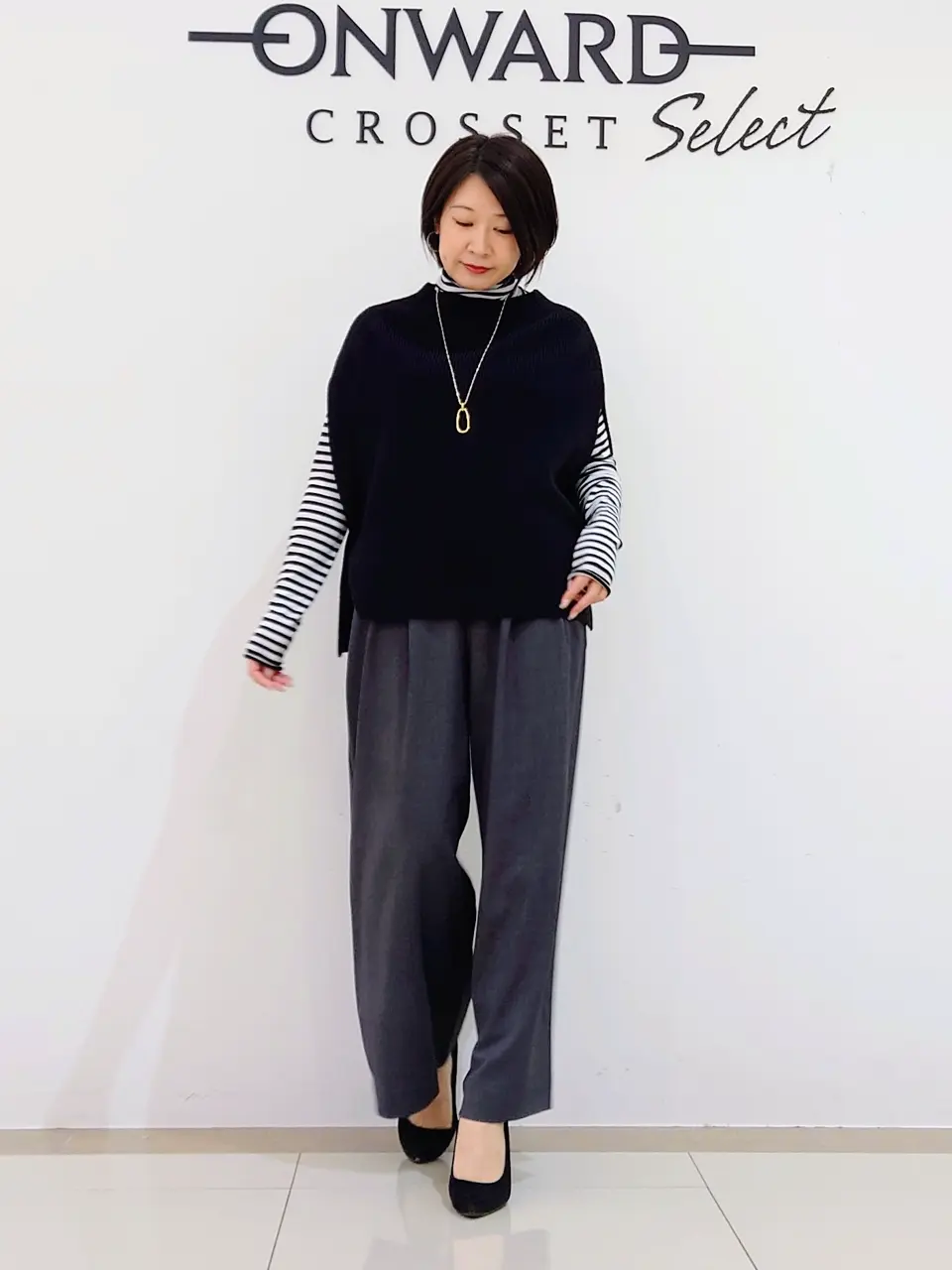 ONWARD CROSSET SELECT スタッフ コーディネート画像