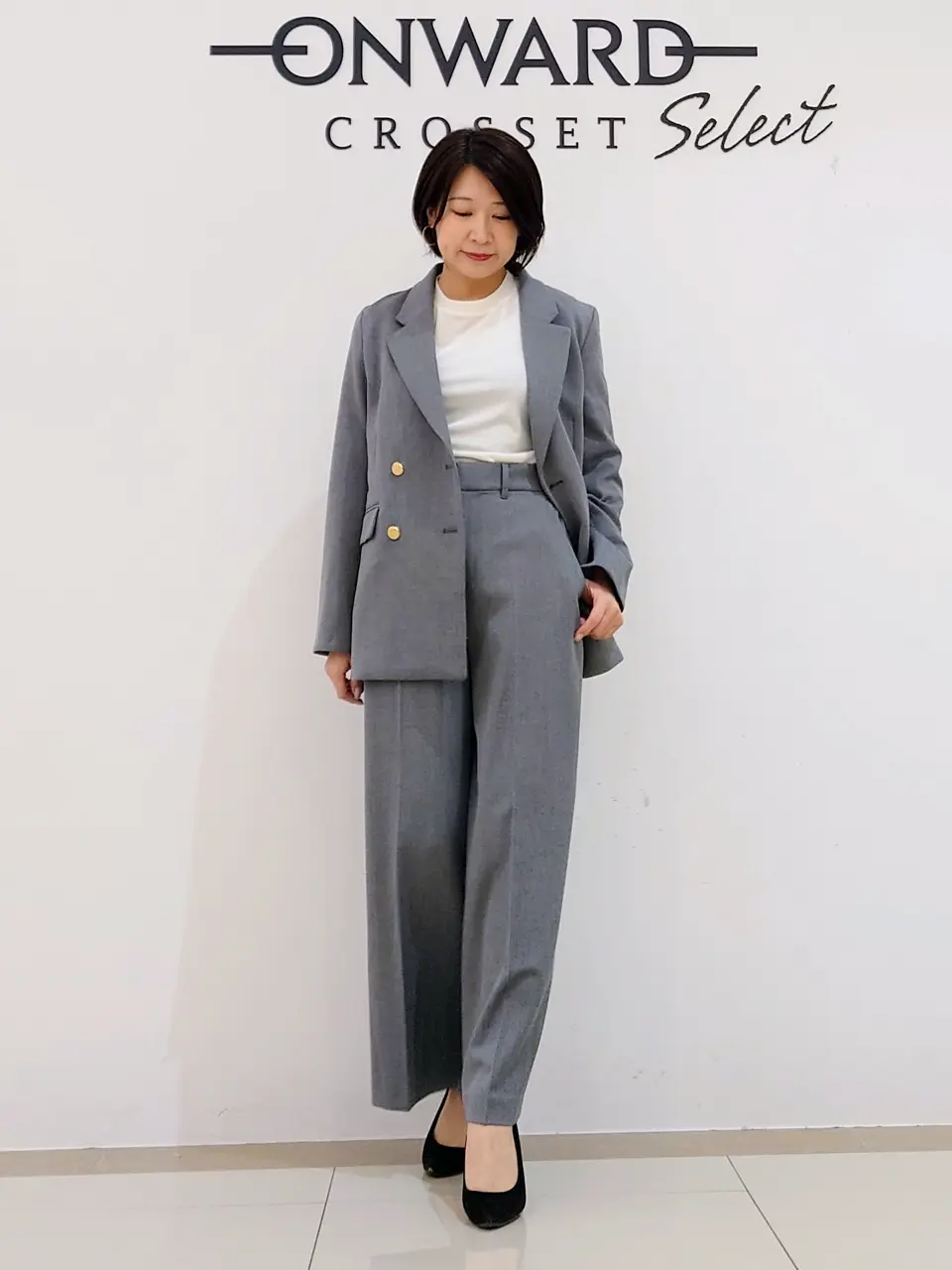 ONWARD CROSSET SELECT スタッフ コーディネート画像