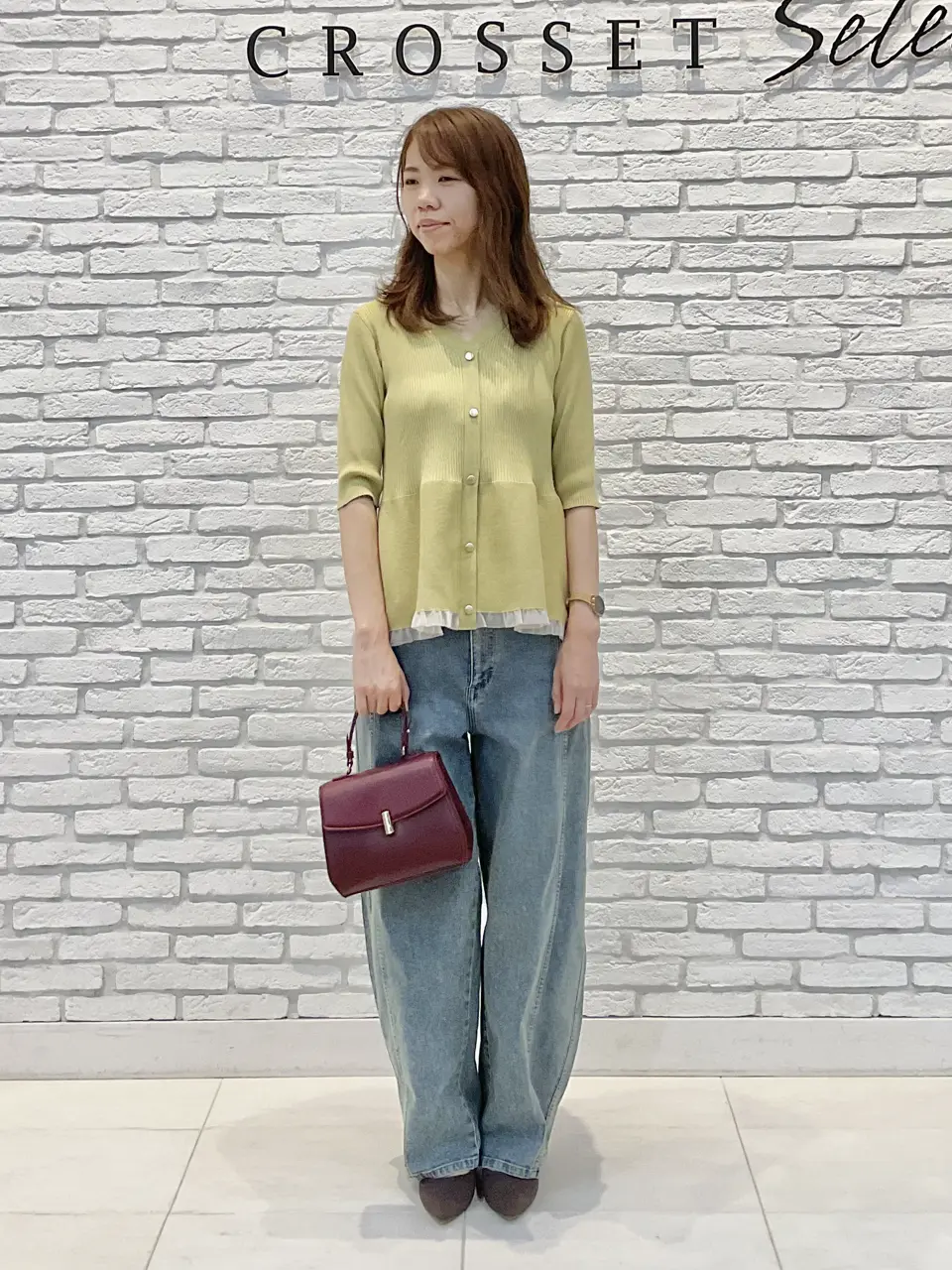 ONWARD CROSSET SELECT IZUMI コーディネート画像