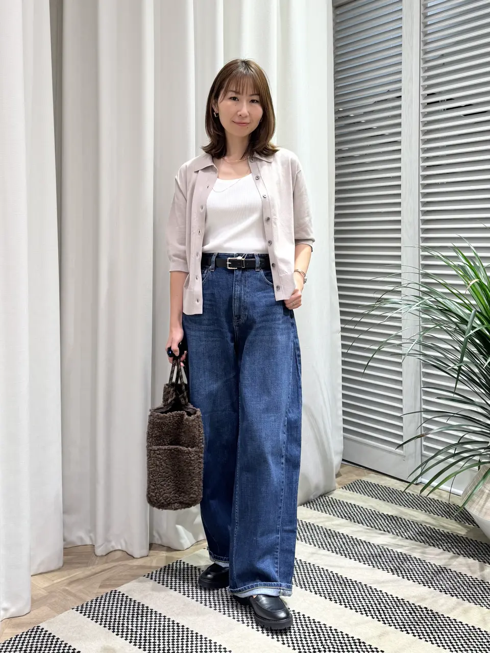 ONWARD CROSSET SELECT KURIYAMA コーディネート画像