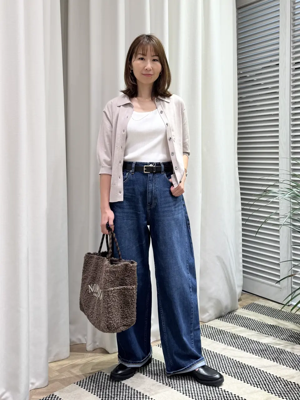 ONWARD CROSSET SELECT KURIYAMA コーディネート画像