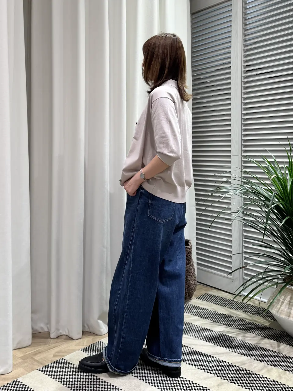 ONWARD CROSSET SELECT KURIYAMA コーディネート画像