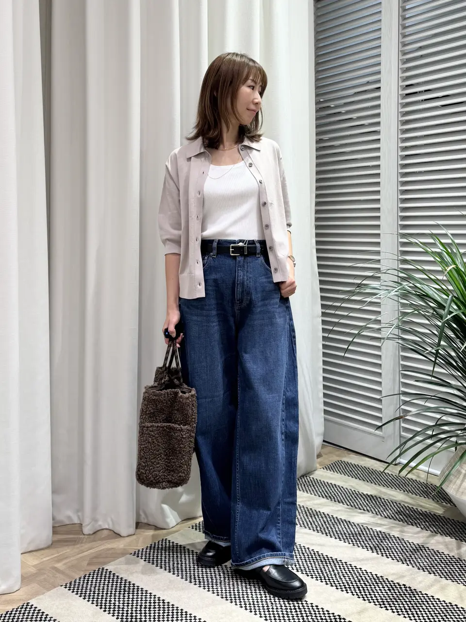 ONWARD CROSSET SELECT KURIYAMA コーディネート画像