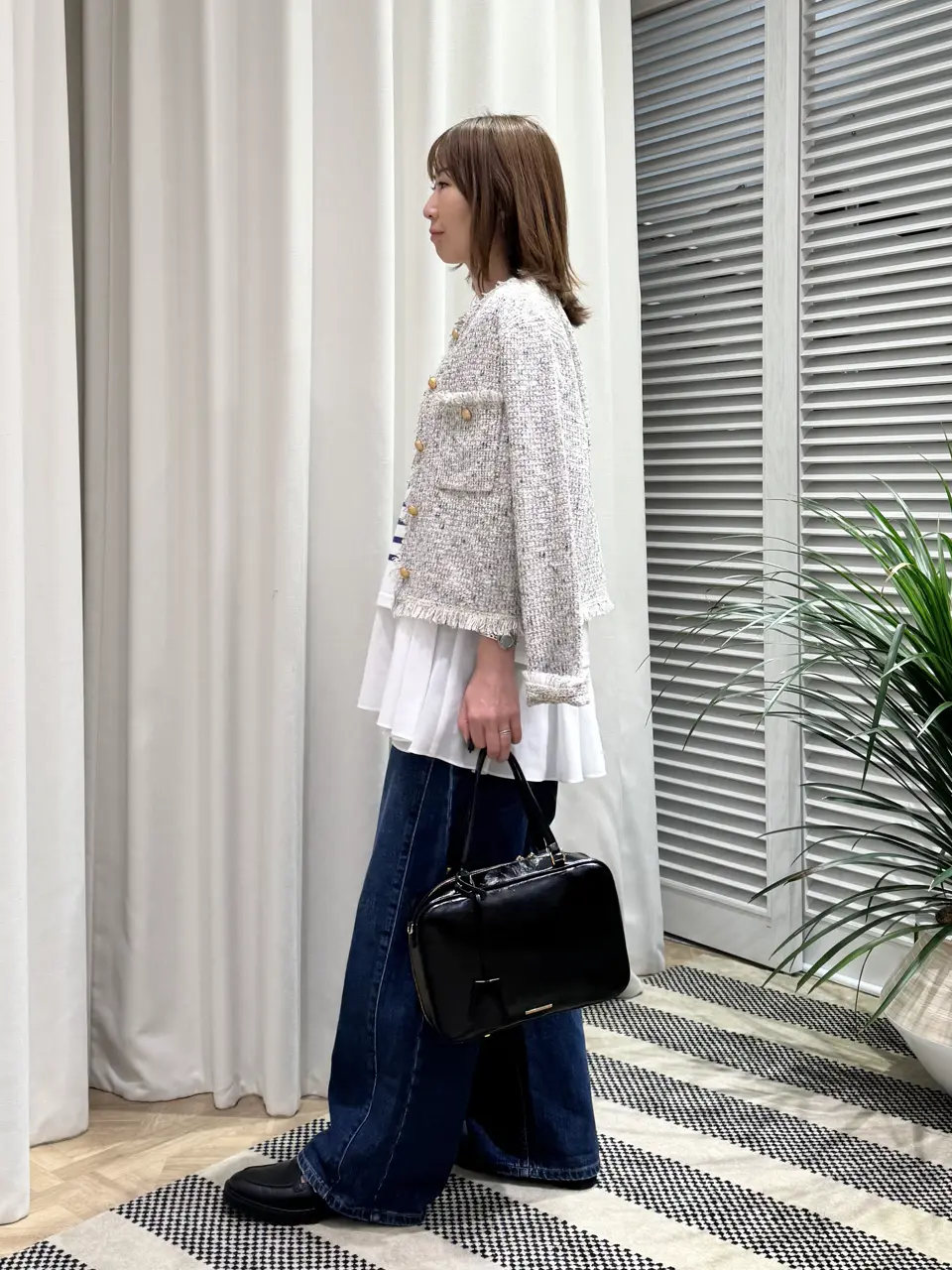 ONWARD CROSSET SELECT KURIYAMA コーディネート画像