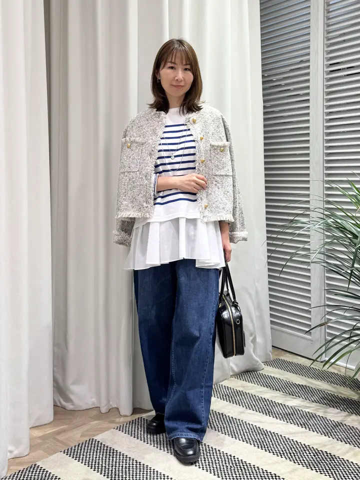 ONWARD CROSSET SELECT KURIYAMA コーディネート画像