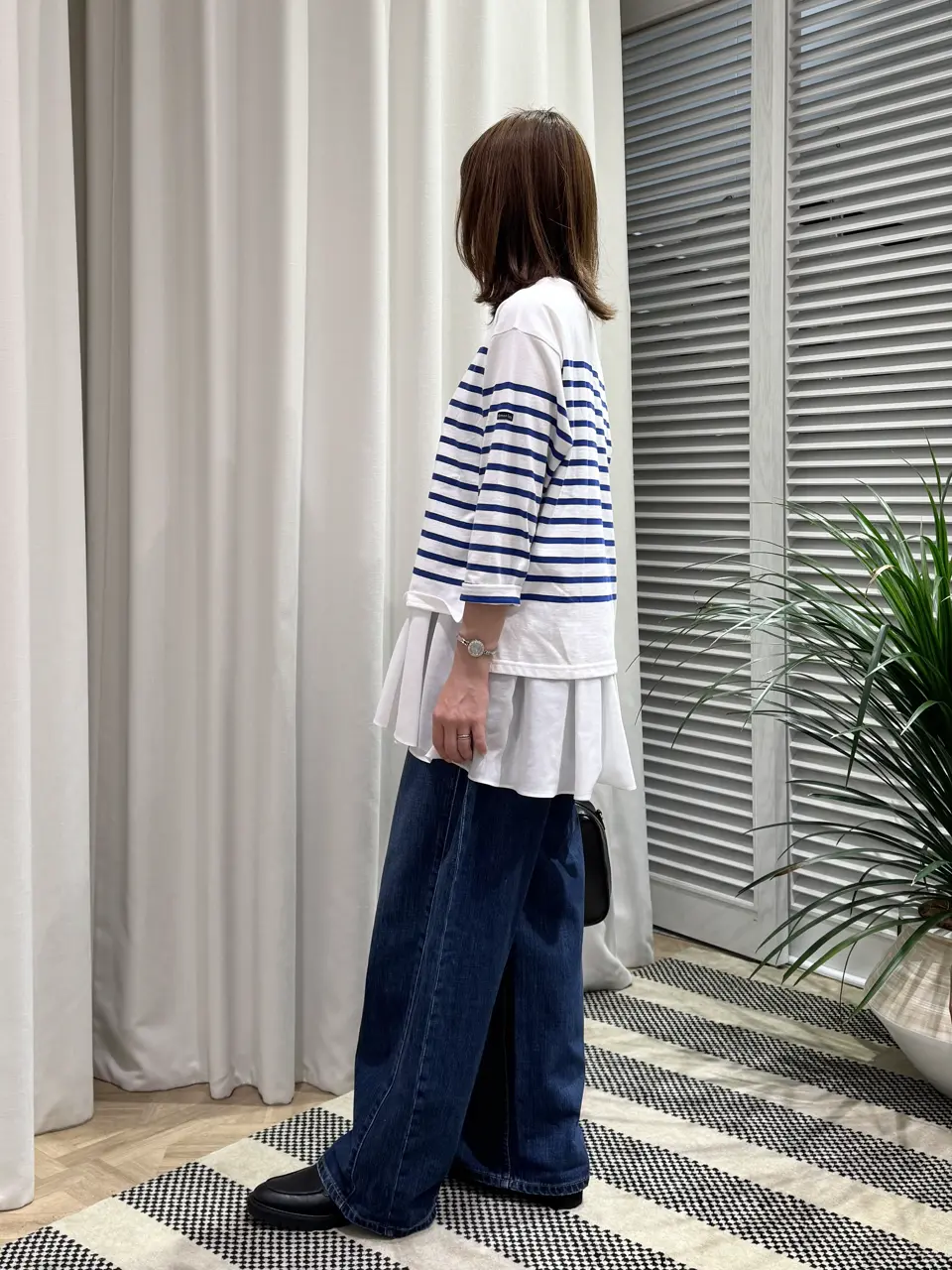 ONWARD CROSSET SELECT KURIYAMA コーディネート画像