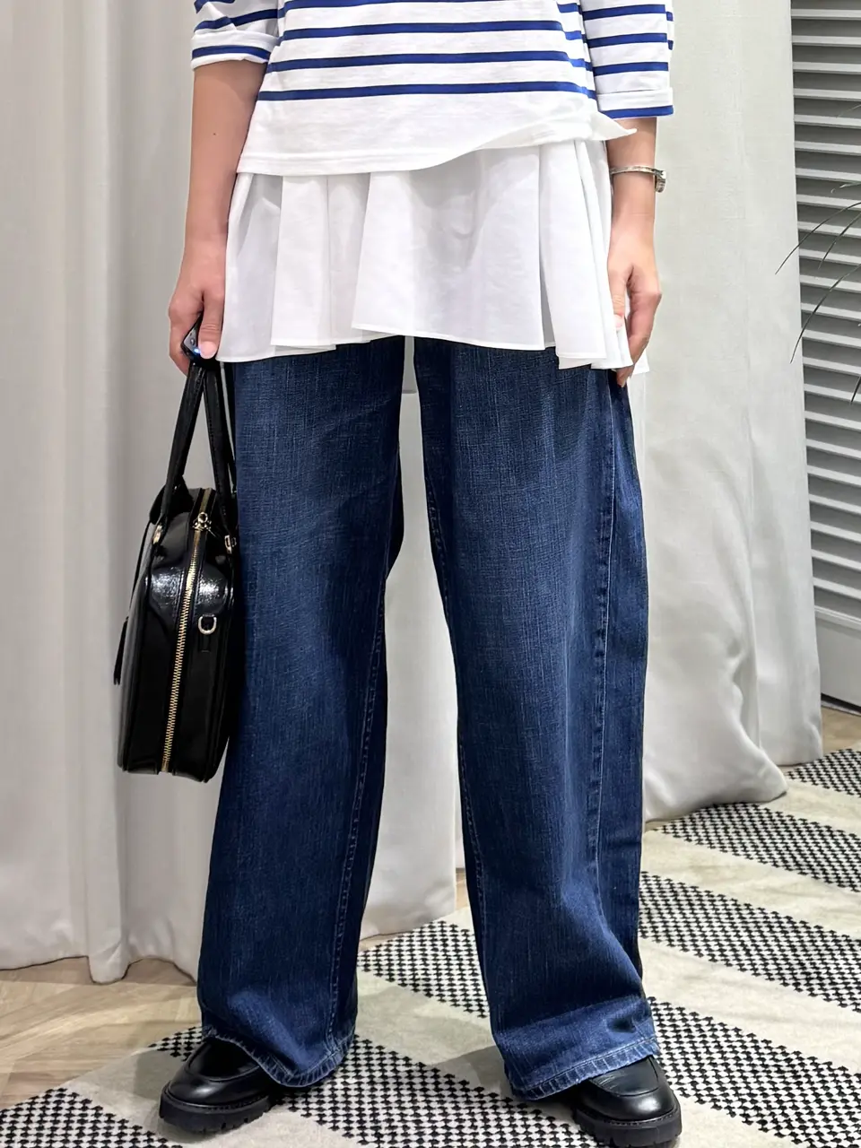 ONWARD CROSSET SELECT KURIYAMA コーディネート画像