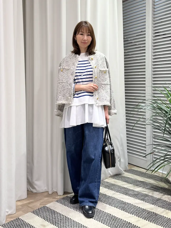 ONWARD CROSSET SELECT KURIYAMA コーディネート画像