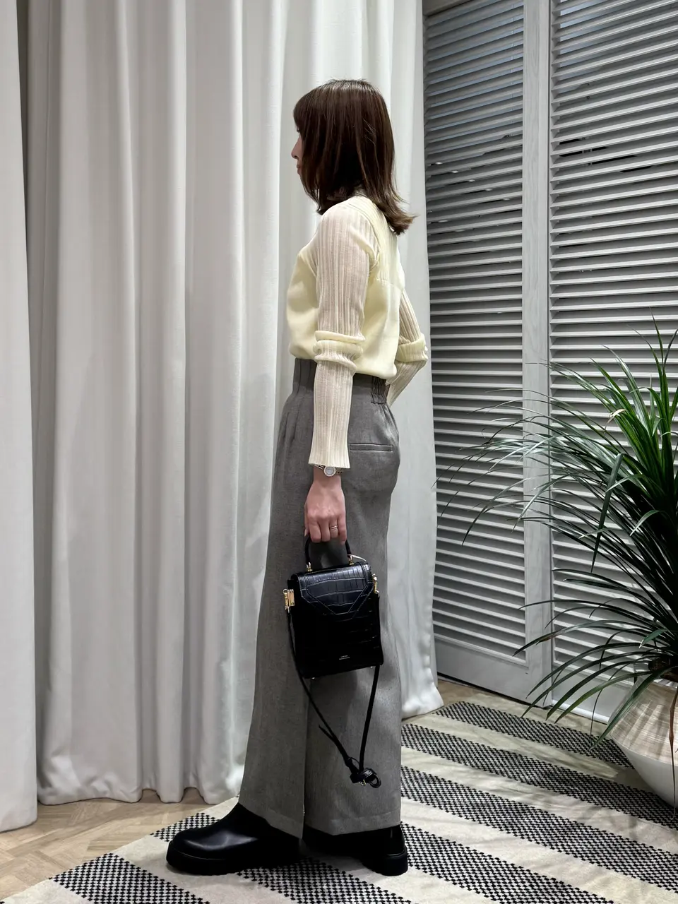 ONWARD CROSSET SELECT KURIYAMA コーディネート画像